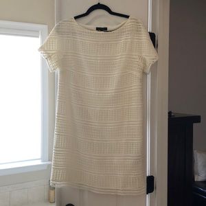 Banana Republic Shift Dress- White